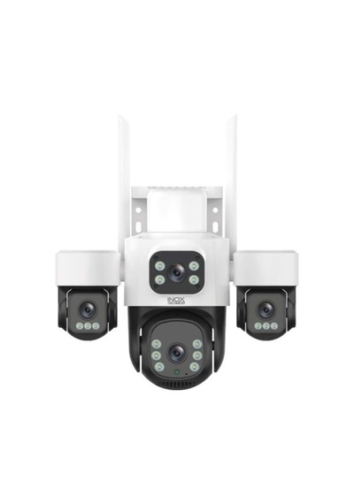 Inox 3+3+3mp Ptz Speed Dome Wıfı Kablosuz Ip Kamera Inox-x114 Ptz