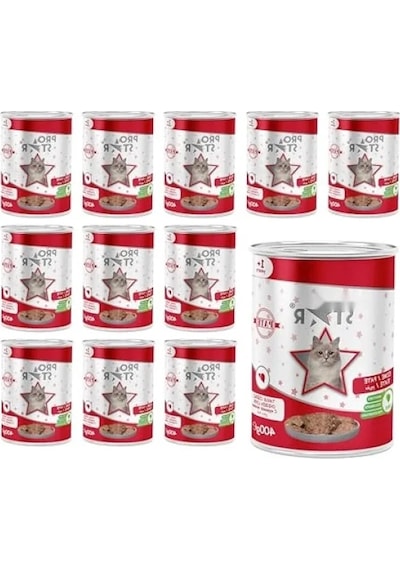 Yetişkin Kedi Tavuk Ciğerli Pate, 400 Gr X 12 Adet