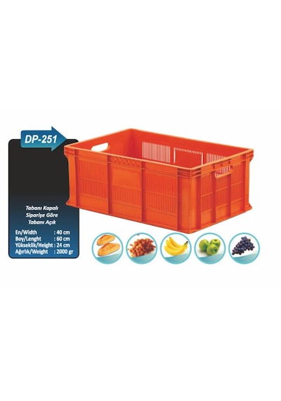 Plastik Kasa Çok Amaçlı Plastik Kasa Hp 251