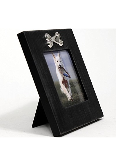 Köpek Kemikli Çerçeve 10x10 Cm Siyah