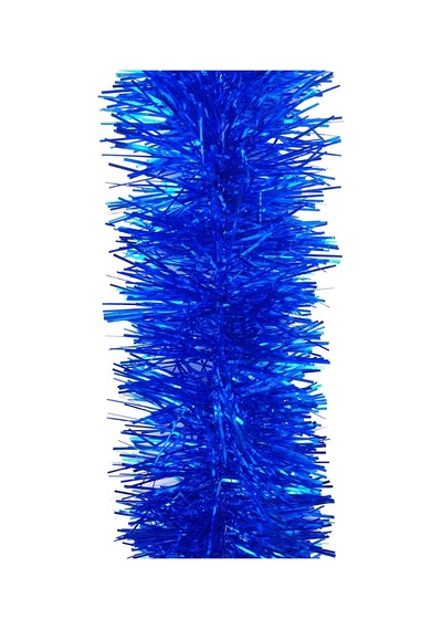 Yılbaşı Koyu Mavi Renk Garland Sim Süs 5 Cm