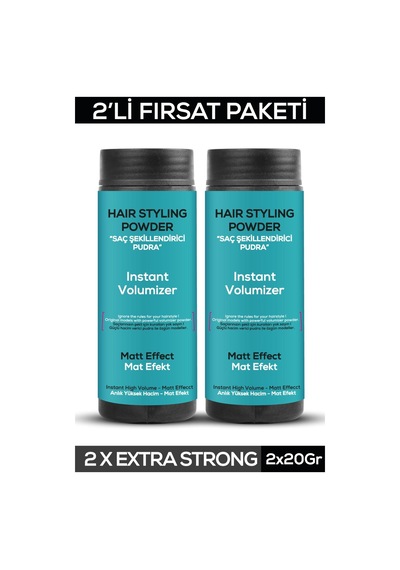 Fontenay Saç Şekillendirici Pudra Toz Wax Mat Effect X2 + Şekil Tarak'ı 2+saç Spreyi 400ml 4'lü Set 00340292