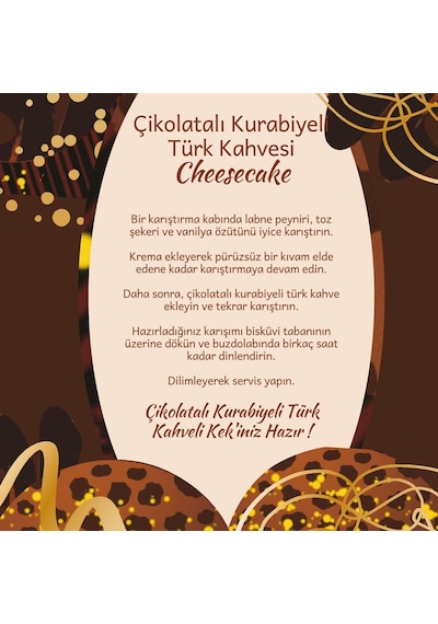 Mim And More Çikolatalı Kurabiyeli Türk Kahvesi Çikolata Kurabiye Aromalı Türk Kahvesi 200 G