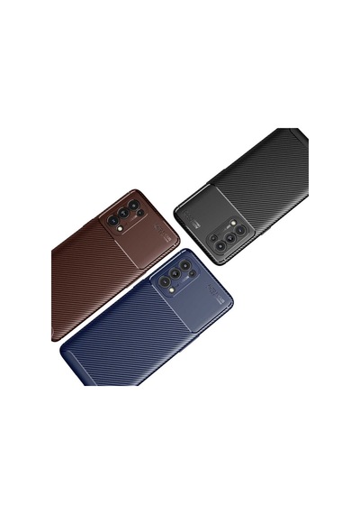 Oppo Reno 5 Pro 5G Kılıf Karbon Silikon Case