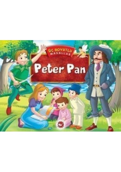 Beyaz Balina Yayınları Üç Boyutlu Masalla-Peter Pan
