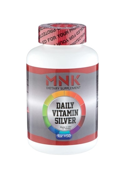 Mnk Daily   Vitamin Silver 100 Tablet