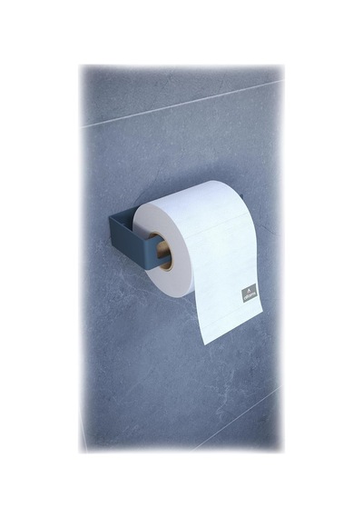 Metal Yapışkanlı Modern Tuvalet Kağıtlık Wc Kağıtlık, Tuvalet Kağıdı Askısı Antrasit Çok Renkli