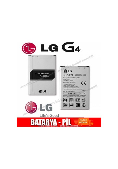 LG Uyumlu G4 Bl-51Yf Batarya  Pil