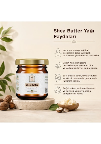 Sera Natura Shea Butter Yağı 210 ML
