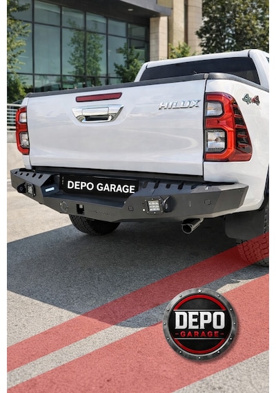 Ford Ranger Tam Uyumlu Lazer Kesim Metal Arka Tampon