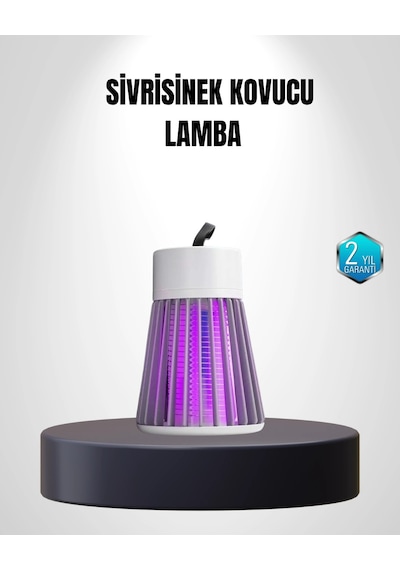 Zenvia 2000 Mah Şarjlı Sivrisinek Kovucu Lamba Kimyasalsız, Güvenli Ve Taşınabilir Znv2026