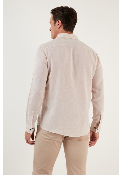 Buratti Erkek Gömlek Cf21S111498 534532433 Taş