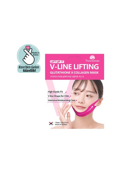 Pure Korean V-line Lifting Maske - 6 Adet Tarı