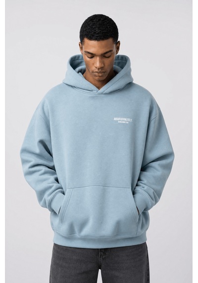 Respire Erkek Absofuckinlutely Baskılı Oversize Hoodie Prada