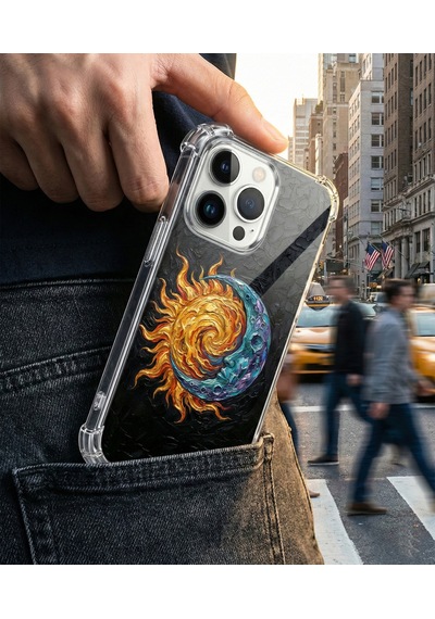 Printify Infinix Note 50 Pro İle Uyumlu Şeffaf Silikon Kılıf Uv Baskılı Esnek Tpu Kapak Sıcak Ve Soğuk No4