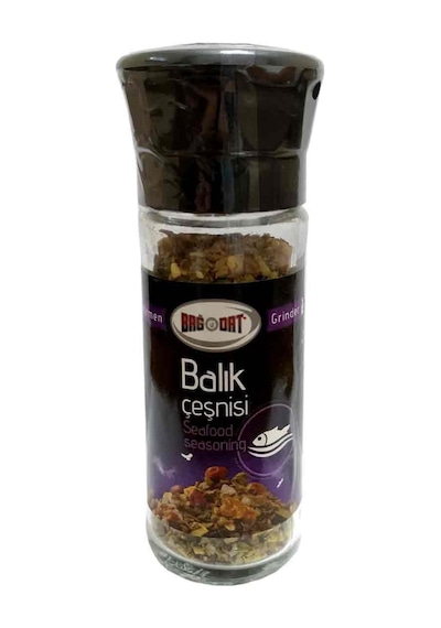 Bağdat Balık Çeşnisi Değirmen Kapak Cam 45 G