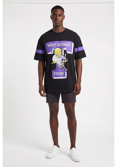 Blow Up Future Gen Tigers Siyah Oversize Erkek T-shirt 141570 SİYAH