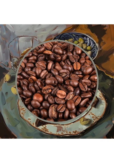 Mim And More Pistachio & Chocolate Coffee Antep Fıstıklı Çikolata Aromalı Kahve Çekirdek Kahve 200 G
