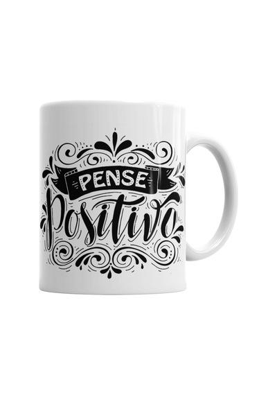 Pense Positivo Kupa Bardak Porselen Karışık