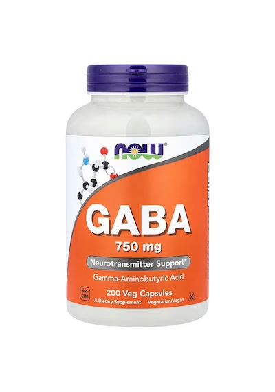 Now Gaba 750 Mg 200 Vegetarian Capsul Kapsül Kahve