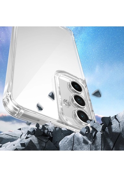 Galaxy Uyumlu A35 Kılıf Airbagli Takılabilir Askı Aparatlı Redclick Snap Silikon Kapak
