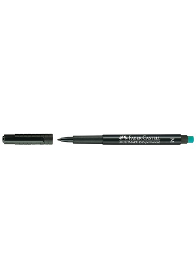 Permanent Marker M Uçlu Siyah Kalem, Asetat Silgili, Cd Cam Tepegöz Ve Düz Yüzeyler İçin 3 Siyah+2 Mavi+ 1 Kırmızı+ 1 Yeşil