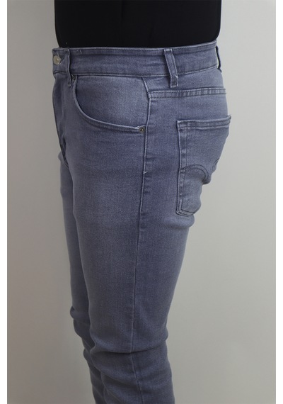 Dmctekstil Erkek Lacivert Hacker Denim Normal Bel Normal Kesim Dar Paça Jean Pantolon