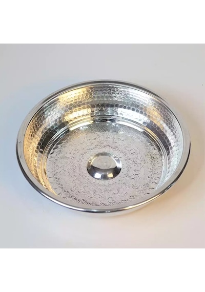 Banyo Duş Hamam Tası Büyük Boy Altın - Beyaz - Siyah