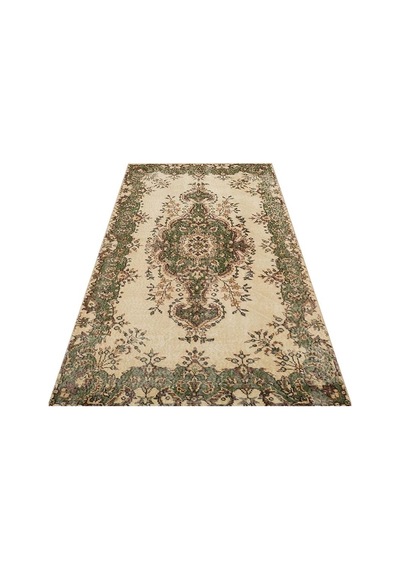 Özel Vintage Eskitme El Dokuma Halı 116 X 205 Cm 9015