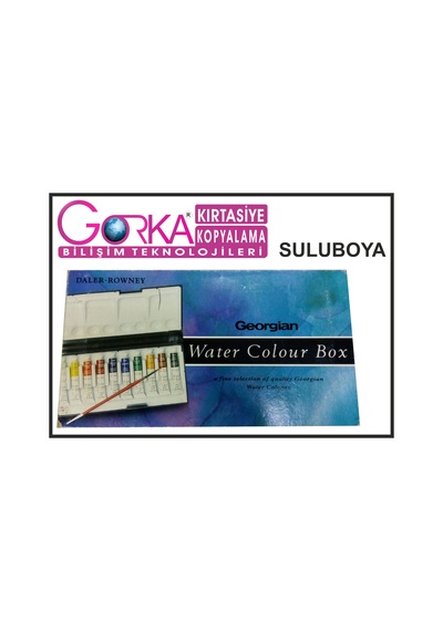 Daler Rowney Georgian Water Colour Sulu Boya Seti Fırçalı