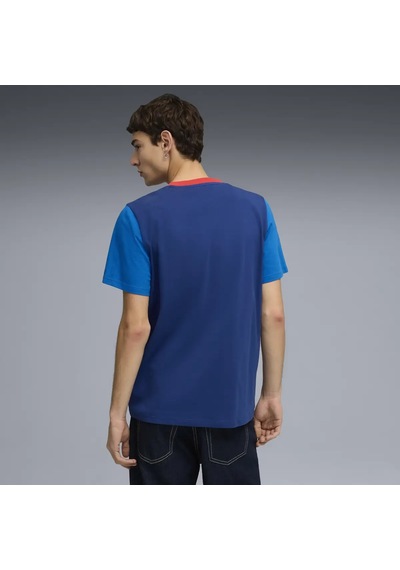 Puma Bmw Mms Ess Logo Tee Mavi Erkek T-shirt & Polo
