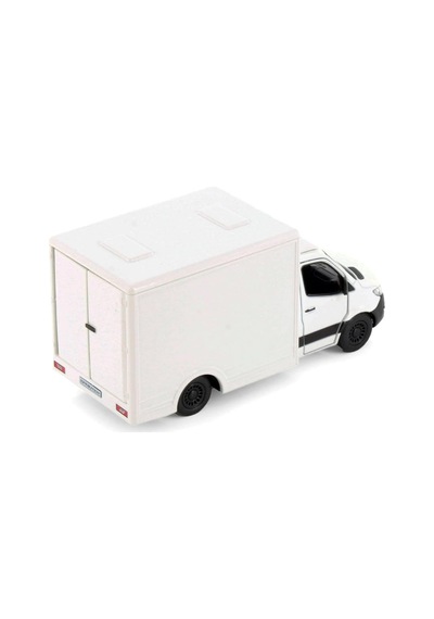 14 Cm Mercedes-benz Sprinter Metal Model Kamyonet - 1:48 Ölçek Çek Bırak Oyuncak Kargo Aracı