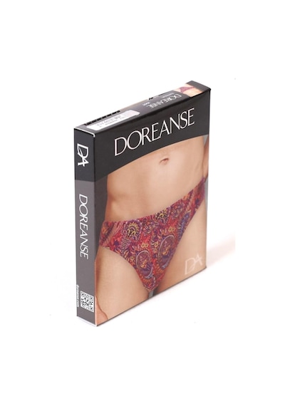 Doreanse Erkek Shahmeran Şahmeran Desenli Slip 1007-Şahmeran Çok Renkli