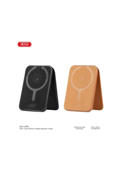 Mini Cüzdan Taşınabilir Destek Cihaz Standı Xo Lp04 Airtag Uyumlu Magsafe Katlanabilir Kartlık