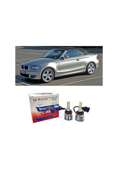 Bmw E88 Kısa Far Ampulü H7 Duo Yeni Seri Beyaz 2004-2011