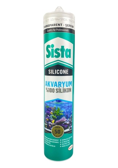 Sista Akvaryum Silikon Şeffaf