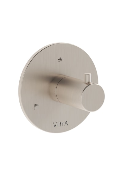 VitrA Origin A4262434 Ankastre 3 Kollu Yönlendirici Fırçalı Nikel