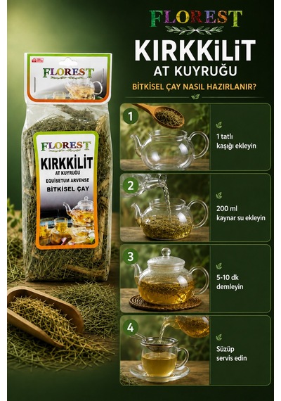 Kırkkilit Otu At Kuyruğu Bitki Çayı 50 G - Kırkkilit Otu At Kuyruğu Bitkisel Çay - 915087590