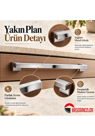 Haskan Side Kulp Krom 160 - 192 Mm