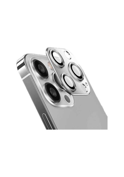 Apple Uyumlu   iPhone 13 Pro Max Cl-03 ​​​​Kamera Lens Koruyucu Metal Cam