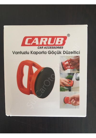 Carub Vantuzlu Araç Kaporta Göçük Düzeltici Ezik Düzeltme Siyah