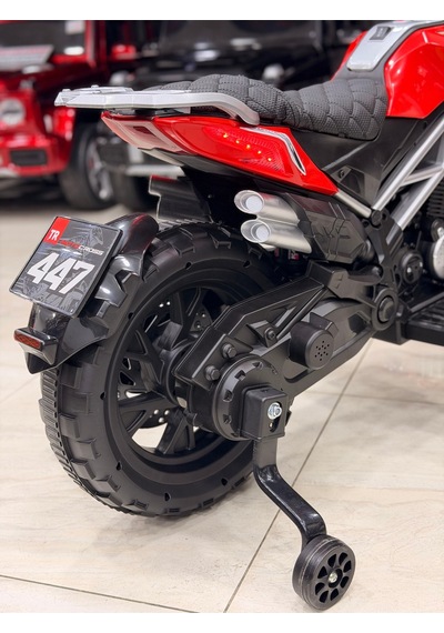 Akülü Motor 3-8 Yaş Kırmızı