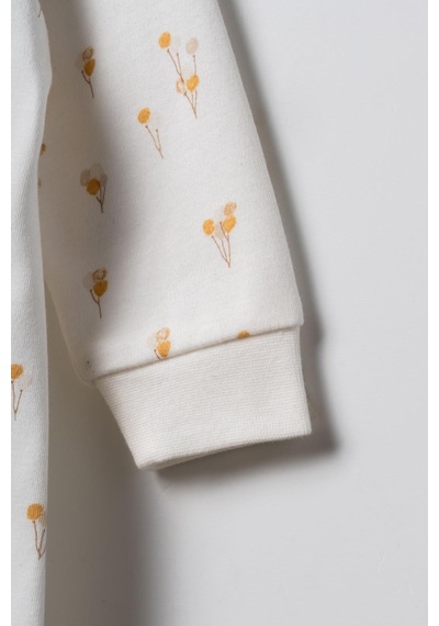 Babycosy Organic Wear Bebek Tulum %100 Organik Pamuk , Bebek - Yenidoğan- Csy3061 Ekru