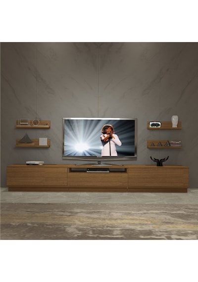 Decoraktiv Trendstyle 270rs Slm Tv Ünitesi Tv Sehpası - Naturel Ceviz