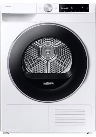 Samsung DV90DG6845LEAH 9 Kg Beyaz Çamaşır Kurutma Makinesi
