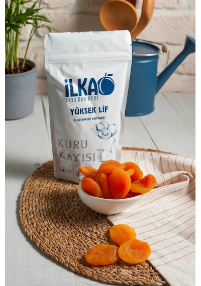 Kuru Kayısı 250 G Yüksek Lifli Kuru Meyve Atıştırmalık