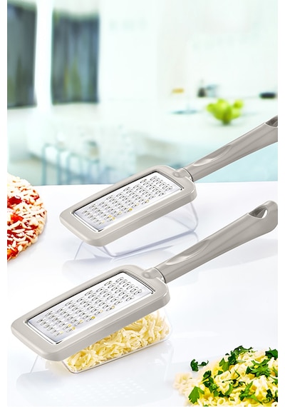 Hazneli Peynir Rendesi Royaleks-ck-379 Ahşap - Beyaz