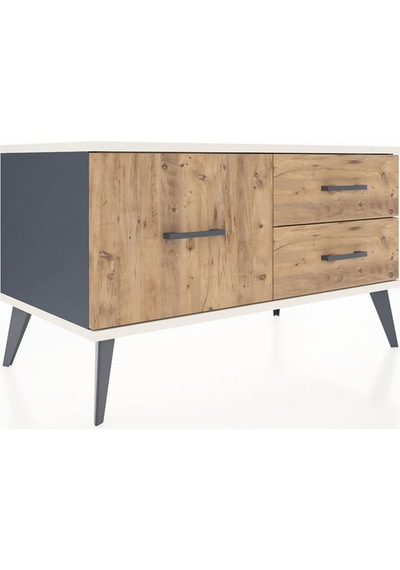 Hyperion Şifonyer 3 Çekmeceli 88x44x48 Antrasit-aytaşı/çam Aytaşı/çam Hyperion Şifonyer 3 Çekmeceli 88x44x48 Antrasit-aytaşı/çam Aytaşı/çam