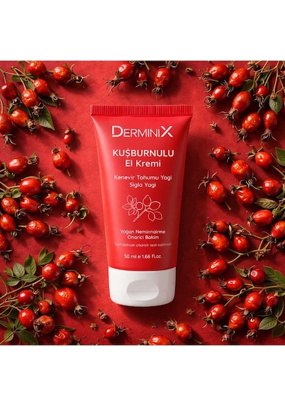 El Kremi 2'li Set 50 Ml Kuşburnu Özlü Yoğun Nemlendirici Bakım