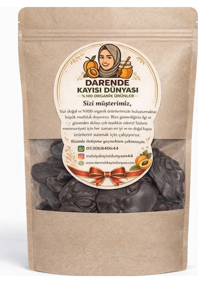 Bitter Çikolatalı Kayısı Çekirdeği Krokan Cimix 500 Gr